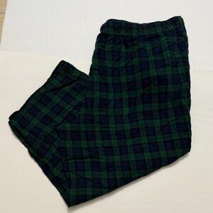 Faded Glory Pants Mens 2XL Blue Green Sleepwear Pajama